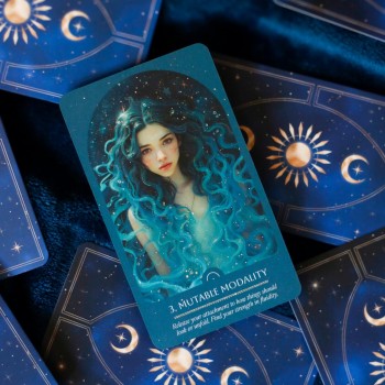 Zodiac Oracle kortos Blue Angel